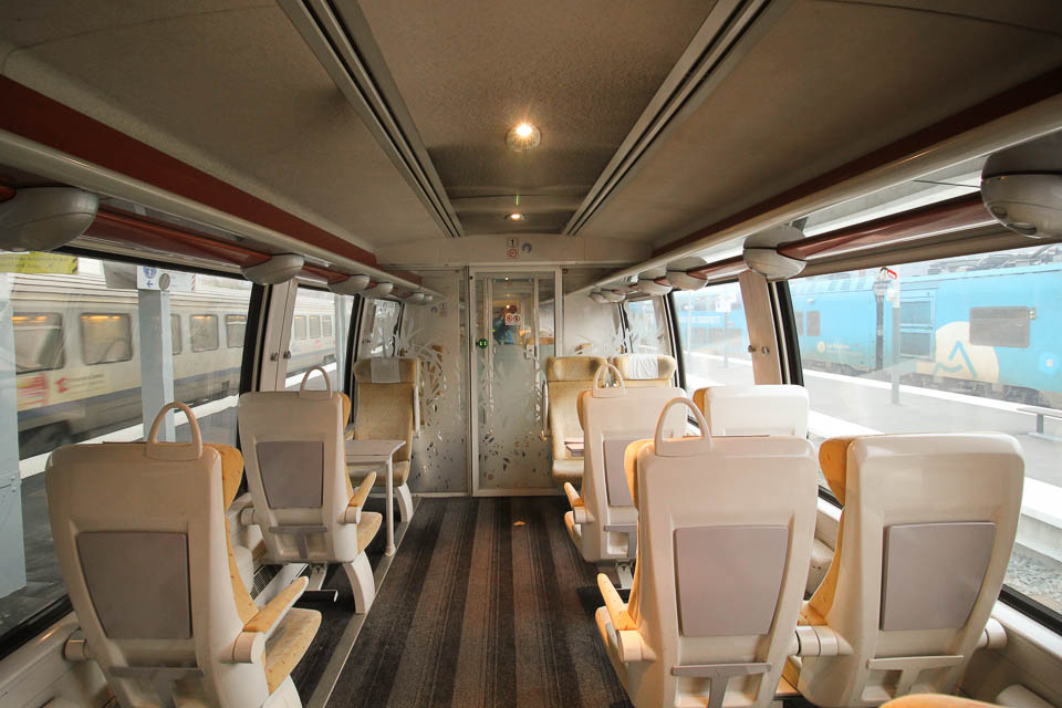 TER 1st Class interior